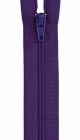 Coats All Purpose Plastic Zipper 7 inch Purple