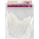 Feather Angel Wings 6 inch X5.5 inch White