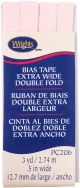 Wrights Double Fold Bias Tape .5inchX3yd Rosewater