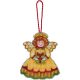 Dimensions Susan Winget Plastic Canvas Ornament Kit Angel 3.25inchX3.75inch 14 Count 