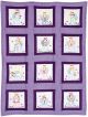 Jack Dempsey Themed Stamped White Quilt Blocks 9 inch X9 inch 12 Per Pkg Precious Angel