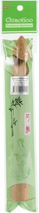 ChiaoGoo Bamboo Crochet Hook 7.5 inch Size U/25mm