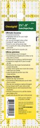 Omnigrid Ruler 2.5inchX8inch 
