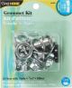 Dritz Home Grommet Kit .4375inch W Stud Setter 10 Per Pkg Silver