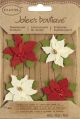 Jolee s Boutique Dimensional Stickers Poinsettias