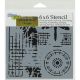 Crafter s Workshop Template 6inchX6inch Screen Print