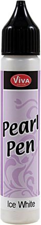 Viva Decor Pearl Pen 25Ml Ice White