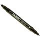 Uchida Ball and Brush Fabric Marker Black