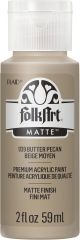 FolkArt Acrylic Paint 2oz Butter Pecan