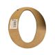 MDF Classic Font Wood Letters and Numbers 9.5 inch O