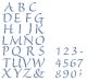 Simply Stencils Value Pack 10 X 18 and 8 X 10 inches Alphabet and Numbers 2 inches