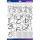 Sticko Numbers Stickers Black Wendy Numbers Variety Pack