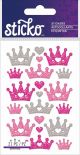 Sticko Stickers Princess Crowns