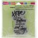 Stampendous Cling Stamp Hope Sings