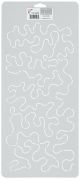 Sten Source Quilt Stencils Large Stipple 8 inch X18 inch 