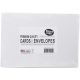 Leader A7 Greeting Cards with Envelopes 5.25 inch X7.25 inch 50 Per Pkg White