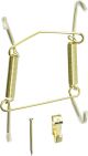 Decorative Plate Display Hanger Expandable 3.5inch To 5inch Gold Tone