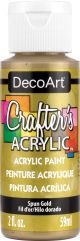 Crafter s Acrylic All Purpose Paint 2oz Spun Gold