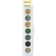 Metallic Rub On Paint Palette 7 Colors Kit 2