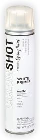 ColorShot Aerosol Spray Paint Primer 10oz White Matte