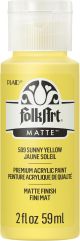 FolkArt Acrylic Paint 2oz Sunny Yellow