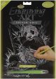 Silver Foil Engraving Art Kit 8inchX10inch Panda