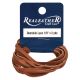 Realeather Crafts Deerskin Lace .125 Inch X2yd Packaged Saddle Tan