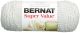 Bernat Super Value Solid Yarn Grey Ragg Pack of 1 Skein