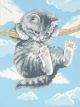 Paint Works Paint By Number Kit 9 inch X12 inch Hang On Kitty