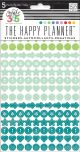 Happy Planner Stickers 5Sheets Colorful Dots