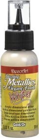 Dazzling Metallics Acrylic Paint Writers 2oz Gold