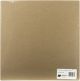 Grafix Medium Weight Chipboard Sheets 12 inch X12 inch 25 Per Pkg Natural