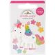 Doodlebug Doodle Pops 3D Stickers Fairy Tales Unicorn