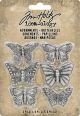 Idea Ology Metal Adornments 1inch 6 Per Pkg Butterflies
