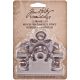 Idea Ology Metal Clipboard Clips 2.25inchesX3.25inches 2Per Pkg Antique Nickel