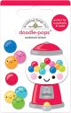 Doodlebug Doodle Pops 3D Stickers Gum Believable