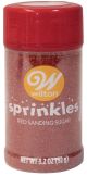 Sugar Sprinkles 3.25oz Red 1 pack of 1 piece