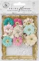 Prima Marketing Misty Rose Mulberry Paper Flowers Ashby W Stencil