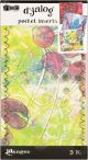 Dyan Reaveley s Dylusions Dyalog Printed Pocket Inserts 3 Pk 1 Pack of 3 pieces