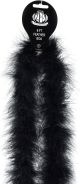 Zucker Marabou Feather Boa Solid Color Medium Weight 72 inch Black