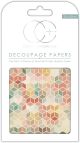 Craft Consortium Decoupage Papers 13.75inchesX15.75inches 3Per Pkg Retro 3