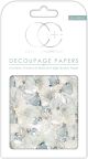 Craft Consortium Decoupage Papers 13.75inchX15.75inch 3 Per Pkg Wild Pansies