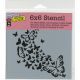 Crafter s Workshop Template 6inchX6inch Butterfly Trail