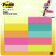 Post It Page Markers .5 inch X1.75 inch 10 Per Pkg Assorted Bright