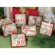 Dimensions Counted Cross Stitch Kit Up To 4inch Christmas Sayings Ornaments 14 Count 