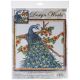 Design Works Counted Cross Stitch Kit 14inchX14inch Peacock 14 Count 