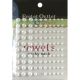 Bling Self Adhesive Pearls Multi Size 100 Per Pkg White