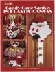 Leisure Arts Candy Cane Santas In Plastic Canvas