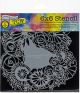Crafter s Workshop Template 6 inch X6 inch Floral Statement