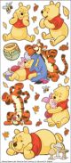 Disney Large Flat Stickers Pooh with Characters